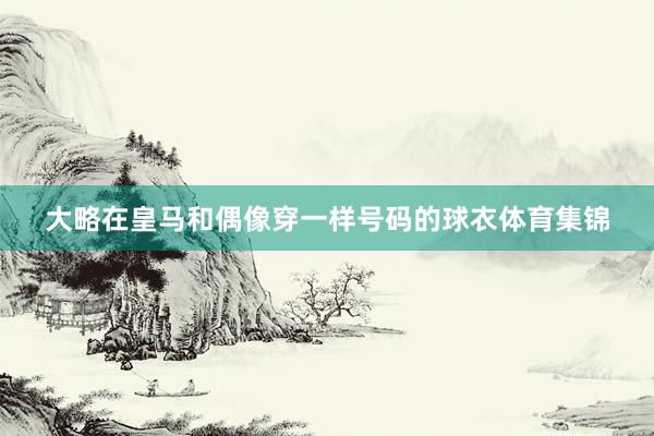 大略在皇马和偶像穿一样号码的球衣体育集锦