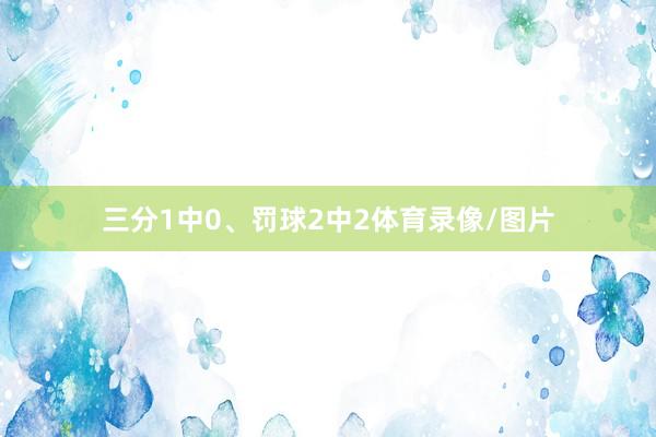 三分1中0、罚球2中2体育录像/图片