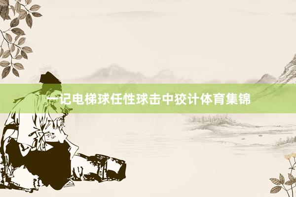 一记电梯球任性球击中狡计体育集锦