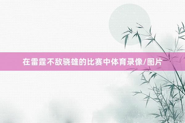 在雷霆不敌骁雄的比赛中体育录像/图片
