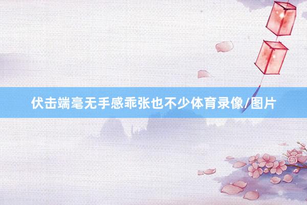 伏击端毫无手感乖张也不少体育录像/图片