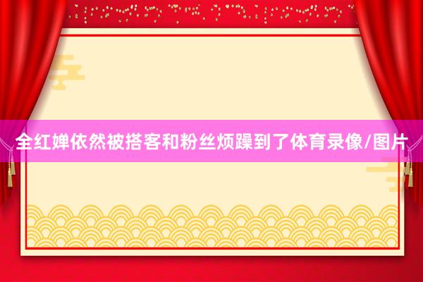 全红婵依然被搭客和粉丝烦躁到了体育录像/图片